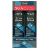 Desodorante Above Aerosol Men Dermaclinica 150ml - Emnalagem Com 2 Unidades