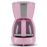 Cafeteira Eletrica Britania Faz 15 Xicaras Pink Ellegance