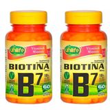 Vitamina B7 (biotina) - 2x 60 Cápsulas - Unilife