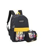 Kit Escolar Boruto Mochila De Costas + Lancheira Térmica