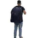 Mochila Masculina Motoqueiro Extra Grande Ggg Notebook Fulll