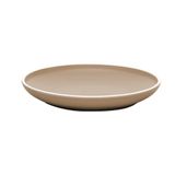 Prato De Sobremesa De Melamina Class Bege 21,5cm