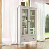 Cristaleira 2 Portas Com Vidro 1 Gaveta Vogue Artemobili Branco