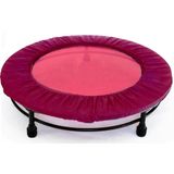 Jump Rosa Profissional Mini Cama Elástica + Capa Rosa