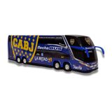 Ônibus Boca Juniors 30cm - Brinquedo Miniatura 4 Eixos 1:43