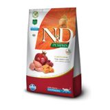 Ração N&amp;d Frango Abóbora Romã Gatos Adult Castrados 1,5kg