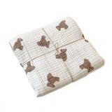 1pc 90  130cm Bebê 2 Camadas Muslin, Swaddle Wrapping Blanket,