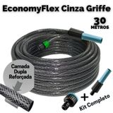 Mangueira Jardim Antitorção Cinza Griffe 30 Mts Duraflex