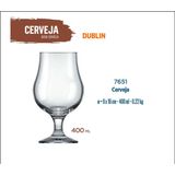 12 Taças Cerveja Dublin 400ml-artesanal-pilsen-premium-ipa