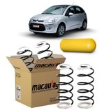 Par De Molas Gnv Macaulay Traseira Citroen C3 2013 Ate 2021