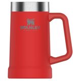 Caneca Térmica De Cerveja Churrasco Vermelho 709ml Stanley