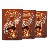 Chocolate Suíço Lindt Lindor, 3 Caixas De Bombom Avelã 200g