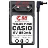 Fonte 9v Para Teclado Piano Casio Ctk-700 Ctk-7000 Ctk-710