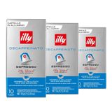 30 Cápsulas Para Nespresso, Descafeinado, Café Italiano Illy