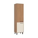 Paneleiro Simples 2 Portas 55cm Havana Rovere / Champanhe