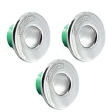 Kit 3 Máscaras Inox Encaixe 42mm Mont Serrat