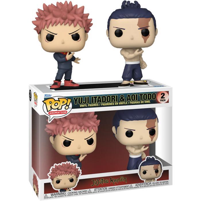 Funko Pop 2 Pack - Yuji Itadori E Aoi Todo (jujutsu Kaisen)