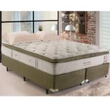 Cama Box Queen Molas Ensacadas 158x198x34cm Imperatore Eco Bambu Herval