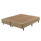 Base Box Somiê King Eco Veludine Liso 40x193x203cm Ecoflex