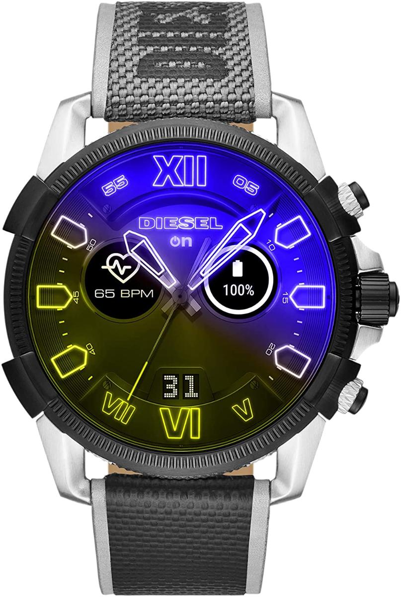 Diesel On Mens Relógio Smartwatch Original com Monitor de Frequência Cardíaca DZT2012