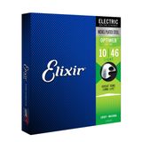 Encordoamento Para Guitarra 010 Optiweb - Elixir