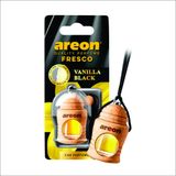 Aromatizante Areon Fresco Vanilla Black 4ml - Perfume Automotivo Odorizador Carro Baunilha