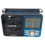 Rádio Bass Retro Vintage Caixa De Som Usb Mp3 1088