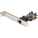 Startech.com 1 Porta Pci Express 10/100 Ethernet Network Interface Adapter Card - Cartão De Rede De Baixo Perfil (pex100s)