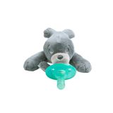 Philips Avent Soothie Snuggle Pacifier Holder Com Chupeta Destacável, Selo, 0m+