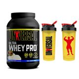 Ultra Whey Pro (909g) + Coqueteleira 600ml - Universal Nutrition Baunilha