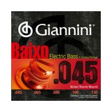 Encordoamento Para Baixo De 5 Cordas Giannini 045 GEEBRS5