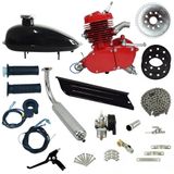 Super Kit Motor 80cc Bike Bicicleta Motorizada 2 Tempos 2T Gasolina Completo OIE Brasil Barato