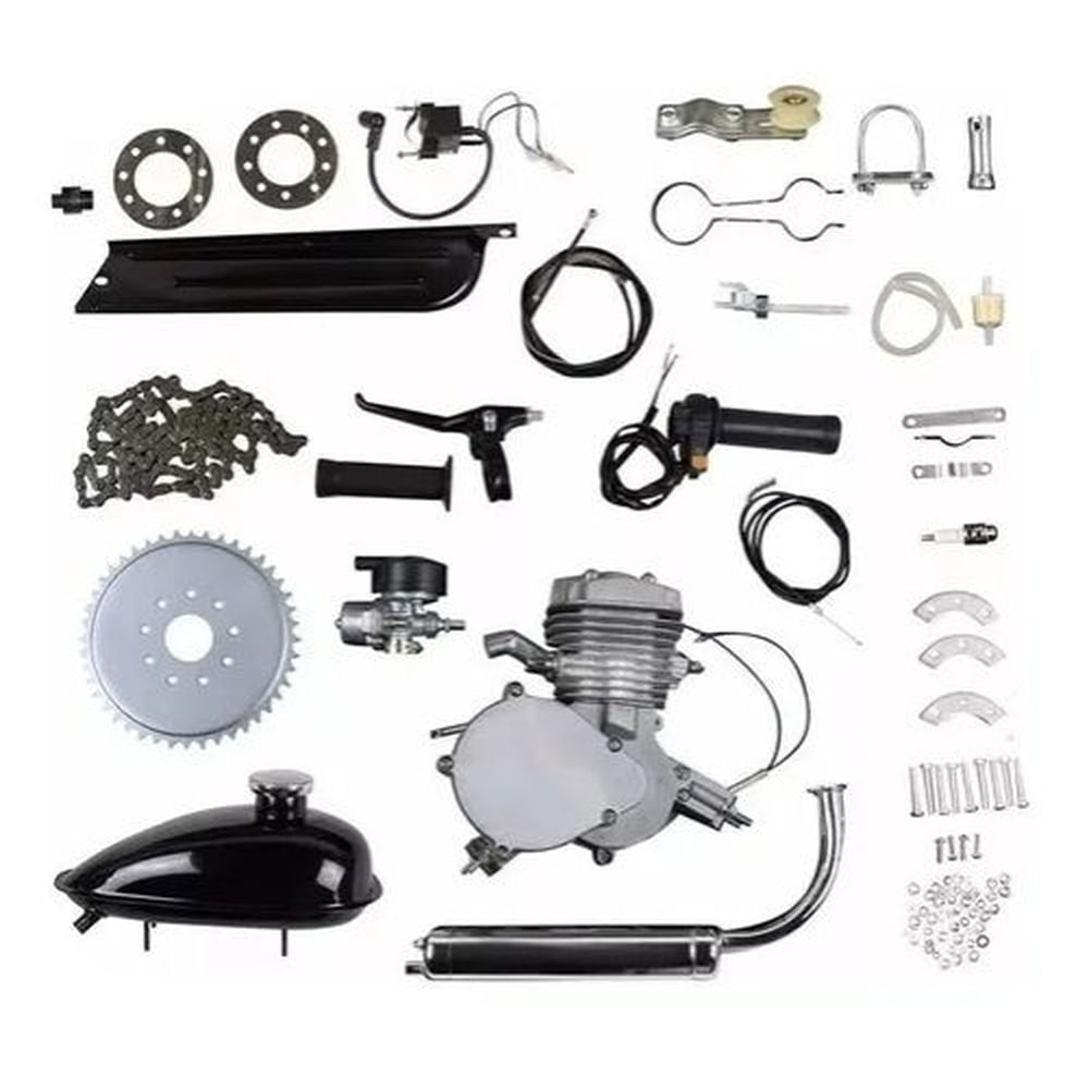 Kit Completo Motor Para Bicicleta Motorizada 80cc