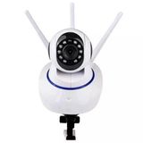 Camera Segurança Ip Wifi Robozinho Com Audio Hd 1.3mp