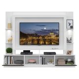 Rack Estante C/ Suporte Tv 65´´ Leds Branco/tenerife
