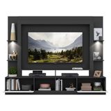Rack Estante C/ Suporte Tv 65´´ Leds Preto/branco