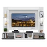 Rack Estante C/ Suporte Tv 65´´ Leds Branco /preto
