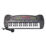 Teclado Musical Infantil HS-999 Com Microfone