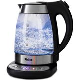 Chaleira Elétrica Philco Digital Glass Pchd 1,7l Preto 110v