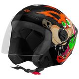 Capacete Pro Tork New Liberty 3 Coyote Preto Brilhante 58