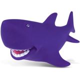 Dollibu Shark Bath Buddy Squirter - Brinquedo De Banho De Borracha De Tubarão Roxo Flutuante, Diversão Água Esguichando Jogo De Banho Para Crianças,