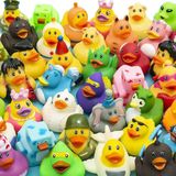 A Dreidel Company Sortimento Pato De Borracha Pato Patinhos Para Crianças, Banho De Aniversário Presentes Bebês Chuveiros Incentivos De Sala De Aula,