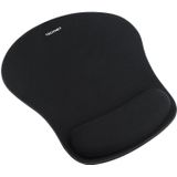 Tecknet Ergonômico Escritório De Jogos Mouse Pad Mat Mousepad Com Suporte Ao Pulso De Descanso - Base De Borracha Antiderrapante - Superfície De Text