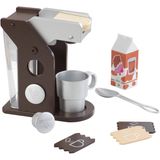 Kidkraft Conjunto De Café Expresso Infantil - Brinquedos De Jogo Para A Cozinha, Acessórios De Cozinha Play, Presente Para Idades 3+