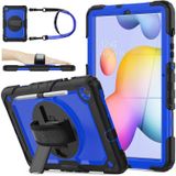 Caso De Ações Da Seymac Para Galaxy Tab S6 Lite 10.4 P610/p615 2020 , Caixa À Prova De Choque De Corpo Inteiro Com Suporte De Caneta De Suporte Rotat