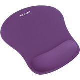 Tecknet Ergonômico Escritório De Jogos Mouse Pad Mat Mousepad Com Suporte Ao Pulso De Descanso - Base De Borracha Antiderrapante - Superfície De Text