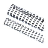 Wire-o Garra Duplo Anel 7/16" 90 Fls A4 3x1 Preto 100 Und