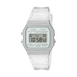 Relógio Casio Digital Unissex Branco F-91ws-7df