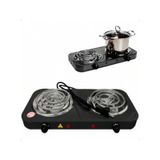 Ultra Fogão Cooktop Elétrica De Mesa 2 Bocas 2000watts 110v