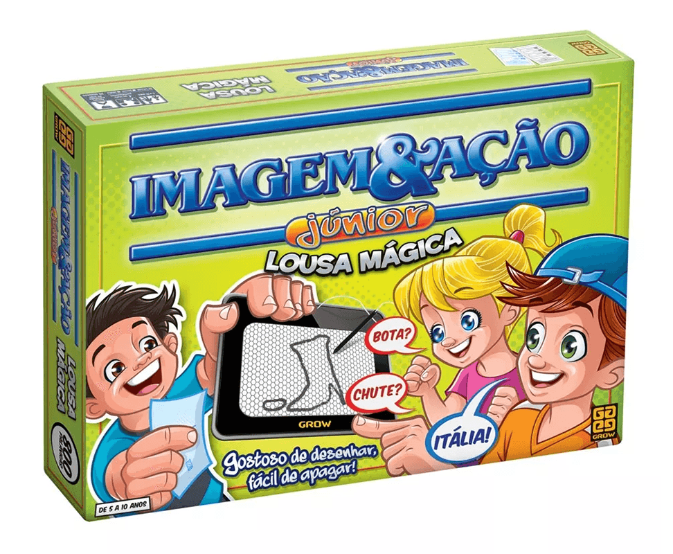 Jogo Infantil Imagem E Acao Junior Lousa Magica Grow